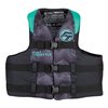 Full Throttle Adult Nylon Life Jacket - S/M - Aqua/Black 112200-505-030-22